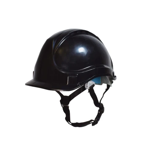 Scan Short Peak Safety Helmet Black