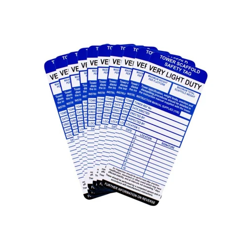 Scan Tower Tag Inserts Pack Of 10