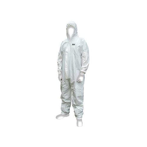 Scan Chemical Splash Resistant Disposable Coverall White Type 5/6 XXL