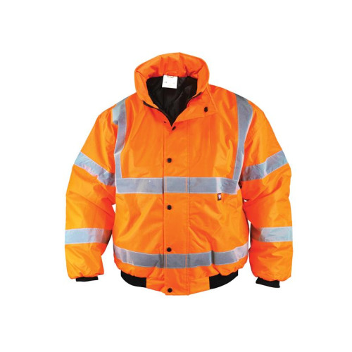 Scan Hi-Vis Bomber Jacket Orange - XL (48in)
