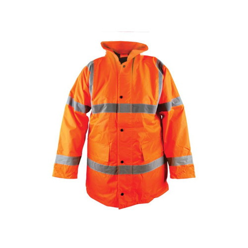Scan Hi-Vis Motorway Jacket Orange - M (39-41in)