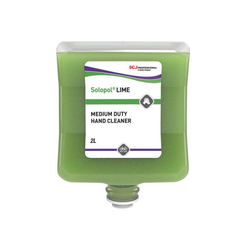 SC Johnson SolopolÂ® Lime Medium/Heavy-Duty Hand Wash Cartridge 2 litre