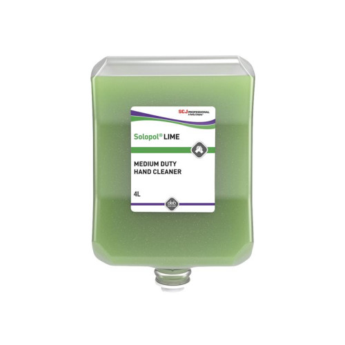 SC Johnson SolopolÂ® Lime Medium/Heavy-Duty Hand Wash Cartridge 4 litre