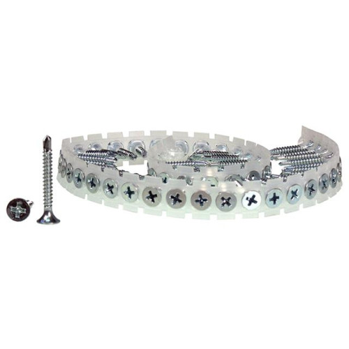 Senco DuraSpin Collated Screws Drywall to Heavy Steel 3.5 x 25mm Pack 1,000