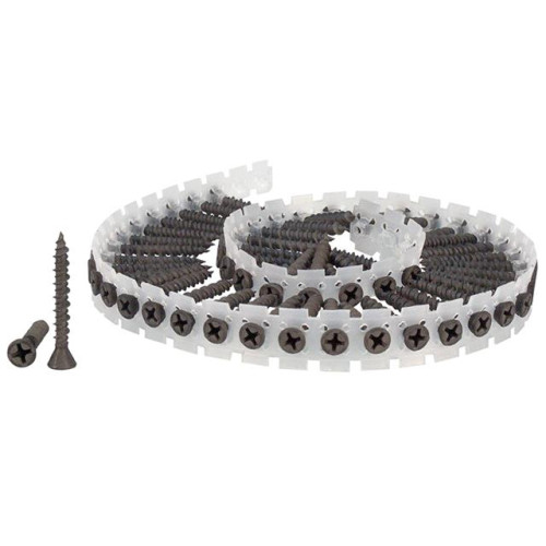 Senco DuraSpin Collated Screws Fermacel Fibre Board to Wood 3.9 x 30mm Pack 1,000