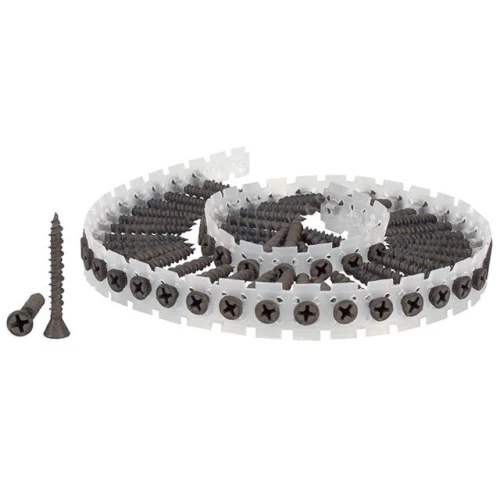 Senco DuraSpin Collated Screws Fermacel Fibre Board to Wood 3.9 x 30mm Pack 1,000