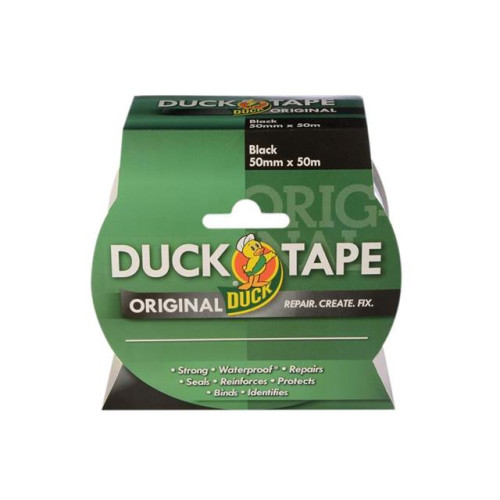 Shurtape DuckÂ® Tape Original 50mm x 50m Black