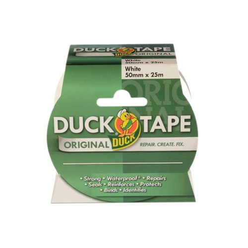 Shurtape DuckÂ® Tape Original 50mm x 25m White