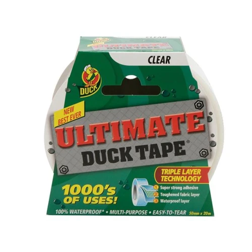 Shurtape Duck&Acirc;&reg; Tape Ultimate 50mm x 20m Clear