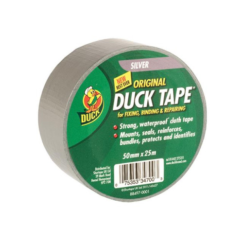 Duck TapeÂ® Original 50mm x 25m Silver