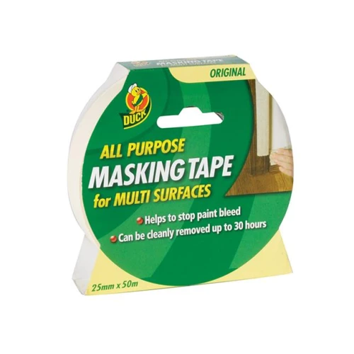 Shurtape Duck&Acirc;&reg; Tape All Purpose Masking Tape 25mm x 50m