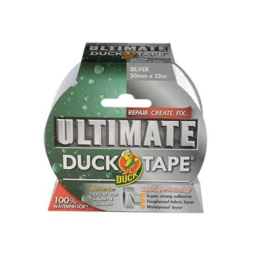 Shurtape Duck&Acirc;&reg; Tape Ultimate 50mm x 25m Silver