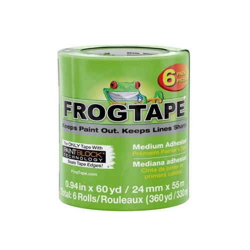 Shurtape FrogTape&Acirc;&reg; Multi-Surface Masking Tape 24mm x 55m (6 Pack)