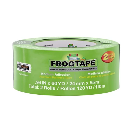 Shurtape FrogTape&Acirc;&reg; Multi-Surface Masking Tape 24mm x 55m (2 Pack)