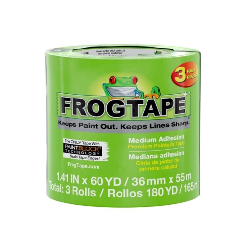 Shurtape FrogTape&Acirc;&reg; Multi-Surface Masking Tape 36mm x 55m (3 Pack)
