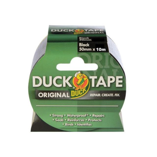 Shurtape Duck TapeÂ® Original 50mm x 10m Black