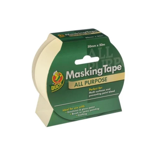 Shurtape Duck Tape&Acirc;&reg; All-Purpose Masking Tape 50mm x 50m