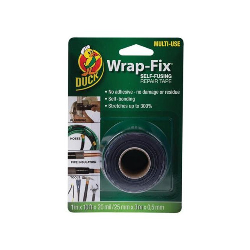 Shurtape Duck TapeÂ® Wrap-FixÂ® Self-Fusing Repair Tape 25mm x 3m