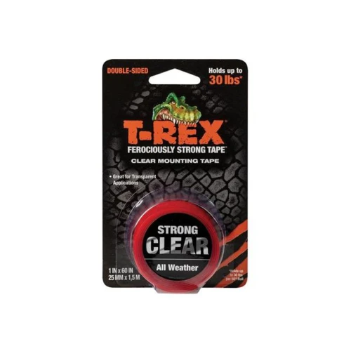 Shurtape T-REX&Acirc;&reg; Clear Mounting Tape 25mm x 1.5m