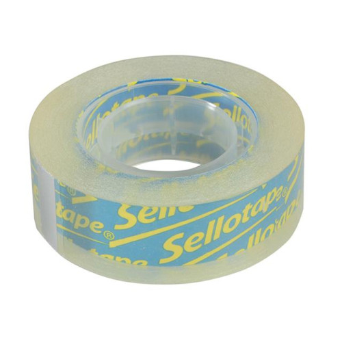 Sellotape Clear 18mm x 25m Blister Pack