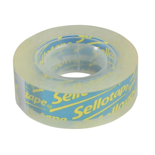 Sellotape Clear 18mm x 25m Blister Pack