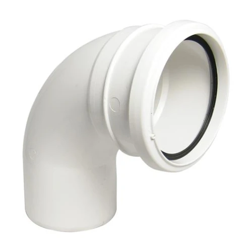 92 1/2&Acirc;&ordm; SINGLE SOCKET BEND White