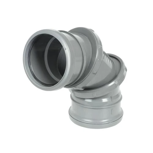 0º - 90º ADJUSTABLE SINGLE SOCKET BEND Grey