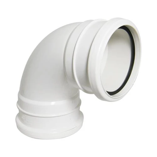 92 1/2&Acirc;&ordm; DOUBLE SOCKET BEND White