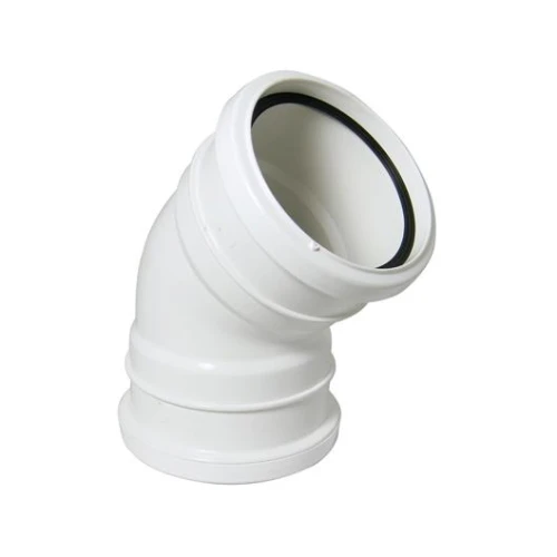 135&Acirc;&ordm; DOUBLE SOCKET BEND White