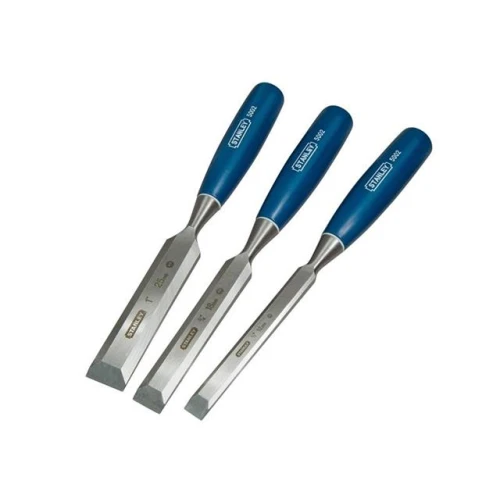 Stanley 5002 Bevel Edge Chisel Set of 3 12, 18 & 25mm