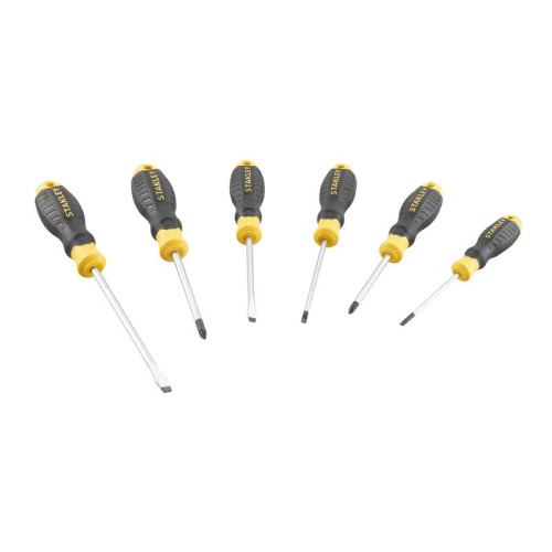 Stanley CUSHION GRIPâ„¢ Screwdriver Set, 6 Piece
