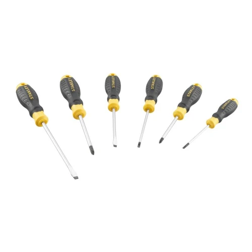 Stanley CUSHION GRIP&acirc;&cent; Screwdriver Set, 6 Piece