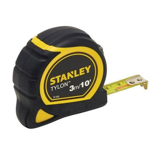 Stanley Pocket Tape 3m / 10ft (Width 12.7mm) Carded