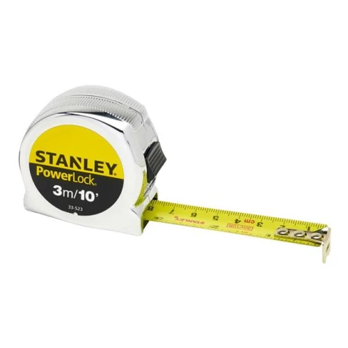 Stanley Micro Powerlock Tape 3m / 10ft (Width 19mm)
