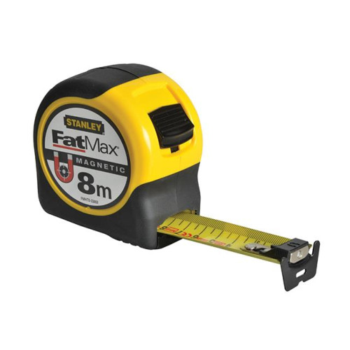 Stanley FatMax BA Magnetic Tape 8m (Width 31.7mm)