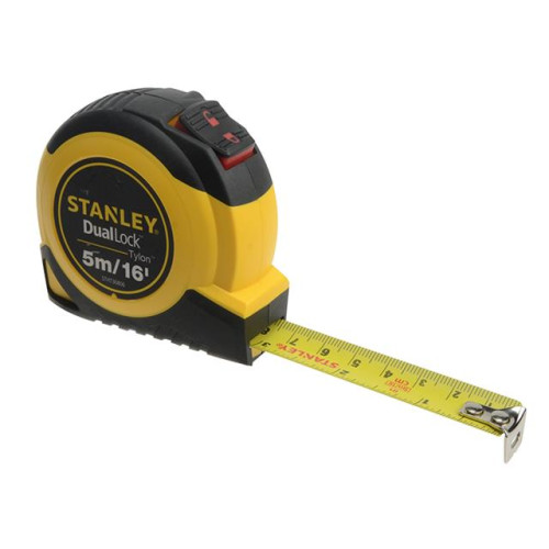 Stanley Dual Lock Tylonâ„¢ Pocket Tape 5m/16ft (Width 19mm)