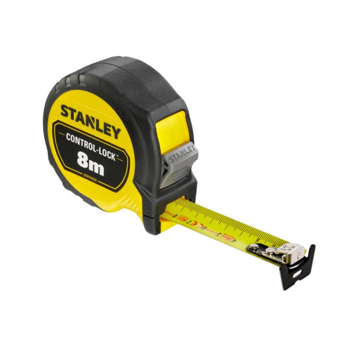 Stanley CONTROL-LOCKâ„¢ Pocket Tape 8m (Width 25mm) (Metric only)