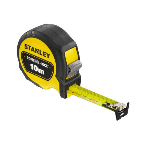 Stanley CONTROL-LOCK⢠Pocket Tape 10m (Width 25mm) (Metric only)