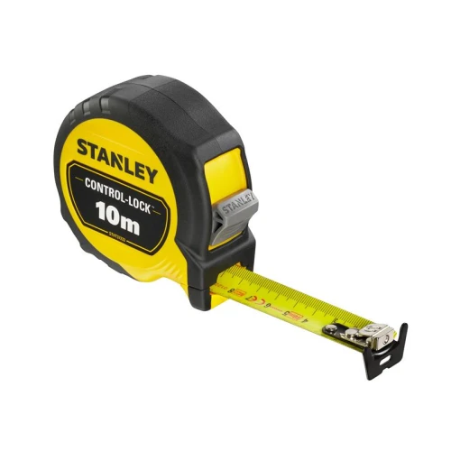 Stanley CONTROL-LOCK&acirc;&cent; Pocket Tape 10m (Width 25mm) (Metric only)