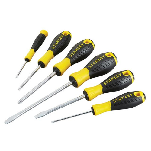 Stanley 0-60-208 Essential Screwdriver Set of 6 PH/SL