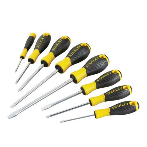 Stanley 0-60-210 Essential Screwdriver Set of 8 PH/SL