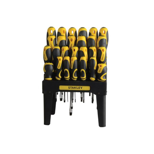 Stanley 062142 Screwdriver Set, In Rack 26 Piece SL/PH/PZ/TX
