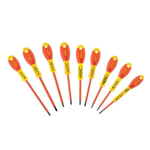 Stanley FatMaxÂ® VDE Insulated Screwdriver Set, 10 Piece