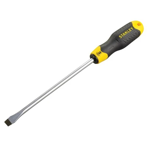 Stanley Cushion Grip Screwdriver Flared 10mm x 200mm
