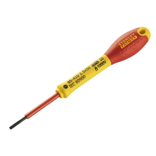 Stanley FatMax Screwdriver Insulated Parallel 2.5mm x 50mm