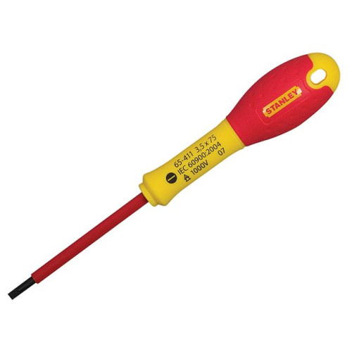 Stanley FatMax Screwdriver Insulated Parallel 4mm x 100mm