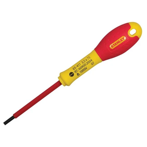 Stanley FatMax Screwdriver Insulated Parallel 4mm x 100mm