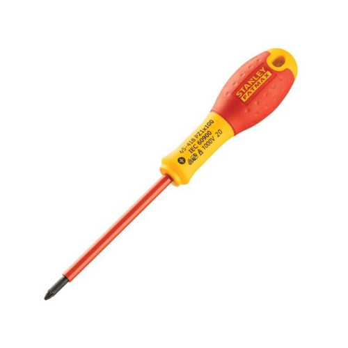 Stanley FatMax Screwdriver Insulated Pozi Pz1 x 100mm