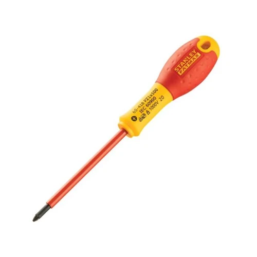 Stanley FatMax Screwdriver Insulated Pozi Pz1 x 100mm