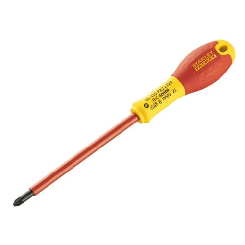 Stanley FatMax Screwdriver Insulated Pozi Pz2 x 125mm